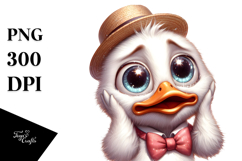 Cute Cartoon Duck PNG Product Image 1