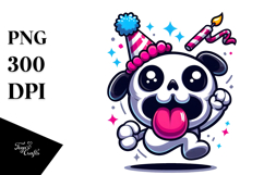 Goofy Suggar Skull with Hat, Transparent PNG Product Image 1
