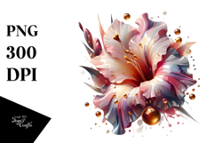 Abstract y Gladiolus PNG Product Image 1
