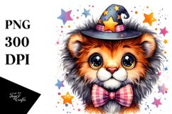 Colorful Baby Lion PNG Product Image 1