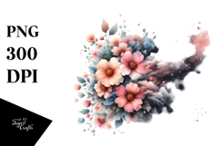 Flower with Flowers PNG Product Image 1