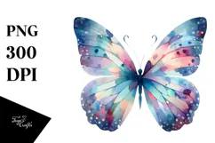 Cute Butterfly Painting PNG Product Image 1