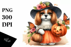 Washed Watercolor Whimsical Funny Cute Dog Product Image 1