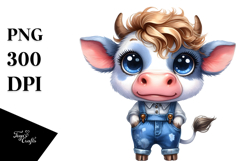 Funny Halloween Moon Clipart Product Image 1
