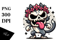 Aggresive Animal Skull PNG Product Image 1