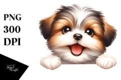 Cute Enthusiastic Watercolor Havanese Product Image 3