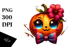 Funny Pumpkin Head, Transparent PNG Product Image 1