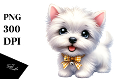Simple Happy Terrier Dog PNG Product Image 1
