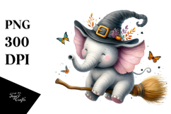 Funny Elephant Clipart Product Image 1