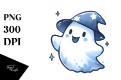 Cute Ghost Image, PNG File Product Image 1