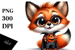 Fox Big Eyes Halloween Dressed Product Image 1