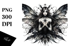 Gothic Fairy PNG Product Image 1