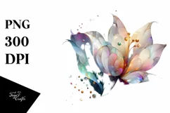 Pastel Shiny Tulip, Transparent PNG Product Image 3