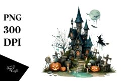 Simple Halloween Witch&#039;s Lair | Sublimation | Clipart Product Image 3