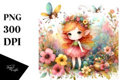 Colorful Whimsical Fairy Clipart Product Image 3