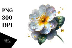 Glossy Primrose Watercolor | Clipart Product Image 3