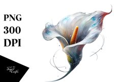 Detailed Calla Lily with Metalic Insertions Product Image 3