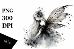 Quirky Gothic Fairy Png Product Image 1