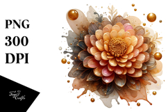 Glossy Marigold PNG Product Image 1