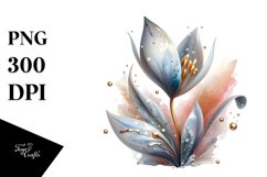 Shiny Snowdrop with Golden Insertions | Sublimation | Product Image 3