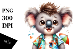 Cute Baby Koala PNG Product Image 1
