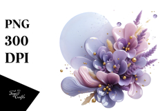 Abstract Lavender Material PNG Product Image 1