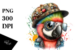 Rockstar Baby Macaw PNG Product Image 1