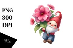 Gnome with Big Hat, Cute PNG Product Image 1