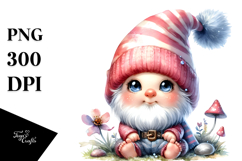 Cute Baby Gnome PNG Product Image 1