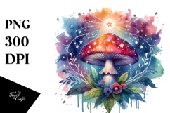Magical Mushroom Tarot PNG Product Image 1