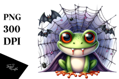 Cute Frog Clipart Product Image 1