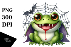 Cute Frog Clipart Product Image 1