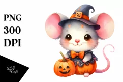 Cute Baby Mouse for Halloween | Sublimation | Clipart Product Image 3