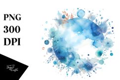 Colorful Watercolor Splash | Clipart Product Image 3