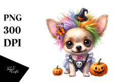 Watercolor Baby Chihuahua PNG Product Image 1