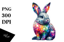 Diamonds Bunny, Transparent PNG Product Image 1