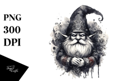 Green Gothic Gnome PNG Product Image 1