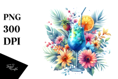 Creative Cocktail View from Back, PNG Product Image 1