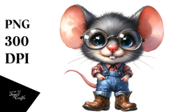 Shy Mouse Clipart Product Image 1