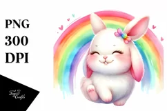 Cute Baby Bunny, Transparent PNG Product Image 3