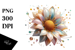 Glossy Sunflower in PNG Product Image 1