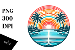Rainbow Sunset Design, 20 oz Tumbler Product Image 1