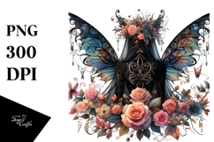Creative Gothic Fairy PNG Product Image 1