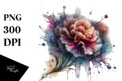 Carnation Abstract Clipart Product Image 1