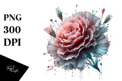 Carnation Abstract Clipart Product Image 1