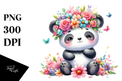 Cartoon Panda Pastel Colors, 20 oz Tumbler Product Image 1