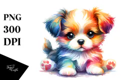 Cute Baby Dog Drawing, Transparent PNG Product Image 1