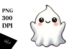 Cute Ghost Bougee PNG Product Image 1