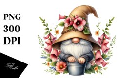 Gnome with Big Hat, Cute PNG Product Image 1