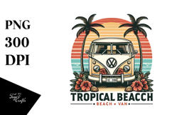 Beach Van Design, 20 oz Tumbler Product Image 1
